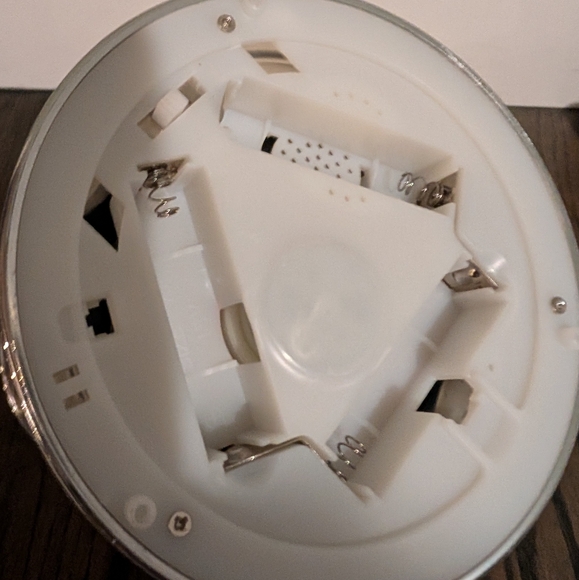 Snowflake Snow Globe Rotating Snowflake Candle Holder LED light New in Box - Picture 3 of 5